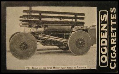 231 Model of the first Motor ever made in America